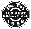 Dr. Toy's 100 Best Children's Products - 1998 Seal