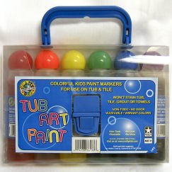 Crafty Dab / Tub Art Paint with Carrying Case