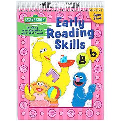 Learning Horizons / Sesame Street Early Reading Skills Spiral Workbook