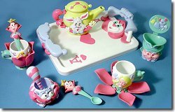 Strombecker/Tootsie Toy/Alice's Wonderful Tea Party - Service for Two